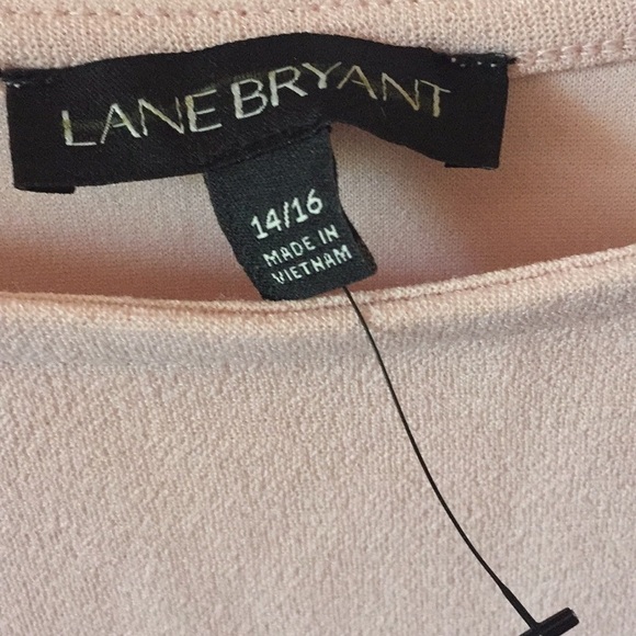 Lane Bryant Blush Pink Top - Picture 8 of 8
